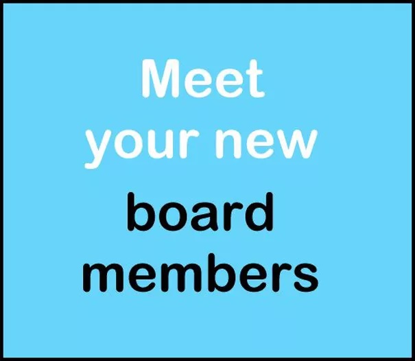 New Board Members